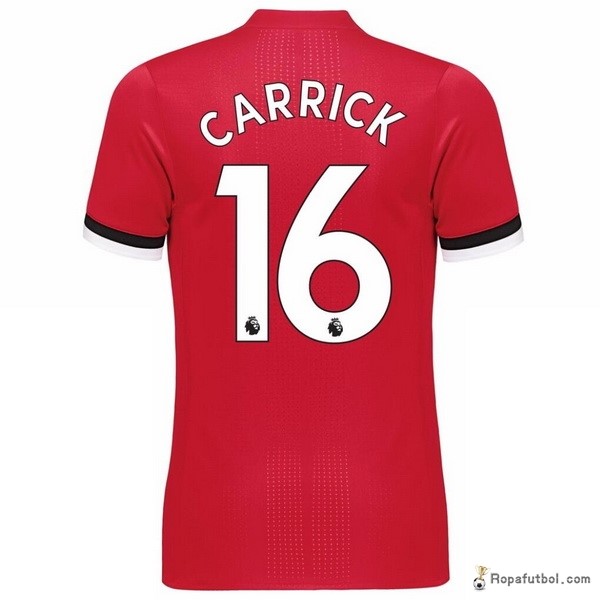 Camiseta Manchester United Replica Primera Ropa Carrick 2017/18